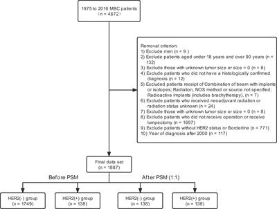 The Effect of HER2 Status on Metaplastic Breast Cancer A Propensity Score-Matched Analysis